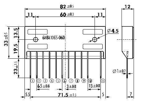 6MBI15GS-060 - Fuji