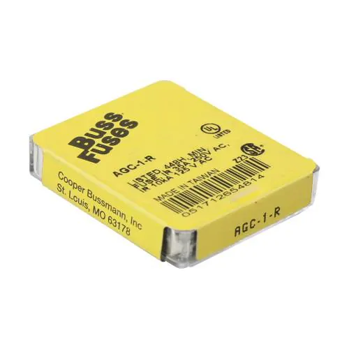 Bussmann / Eaton - AGC-1/10-R - Glass Fuse