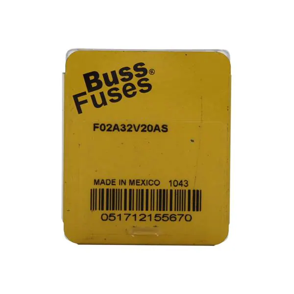 Bussmann / Eaton - BK/F02A-20AS - Specialty Fuses