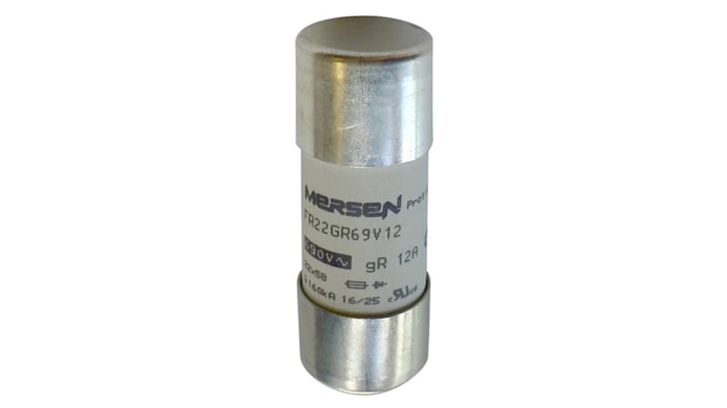 Mersen, 100A Cartridge Fuse, 22.2 x 58mm