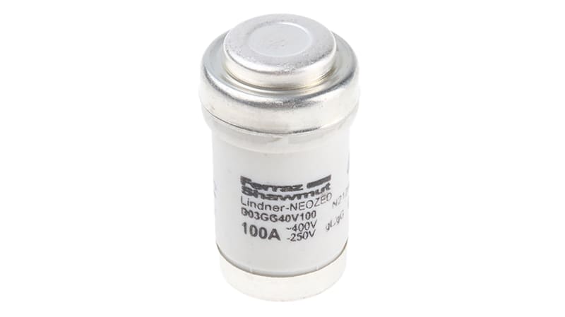 Mersen 100A D03 Neozed Fuse, gG, 400V ac