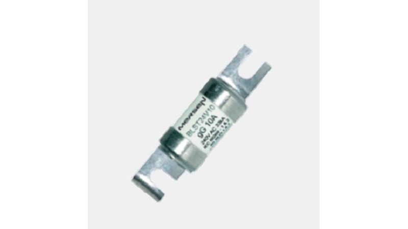 Mersen 10A 9.4 x 47mm Offset Tag Fuse -, F, gG