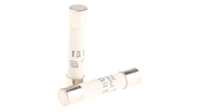 Mersen, 10A Ceramic Cartridge Fuse, 6.3 x 32mm, Speed FF