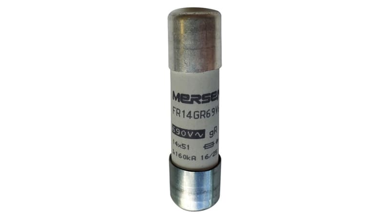 Mersen, 16A Cartridge Fuse, 14 x 51mm