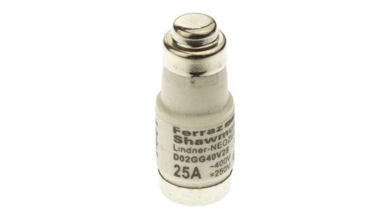 Mersen 25A D02 Neozed Fuse, gG, 400V ac