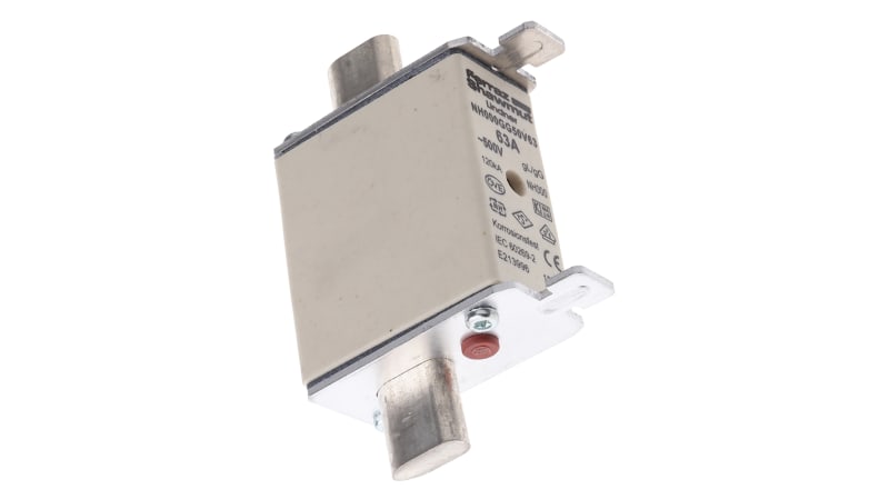 Mersen 63A 000 NH Centred Tag Fuse, gG, 500V ac
