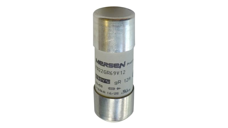 Mersen, 63A Cartridge Fuse, 22.2 x 58mm