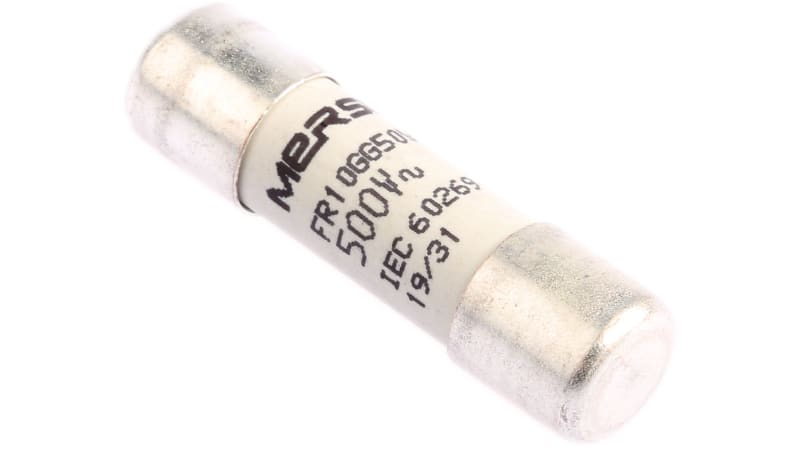 Mersen, 6A Ceramic Cartridge Fuse, 10 x 38mm