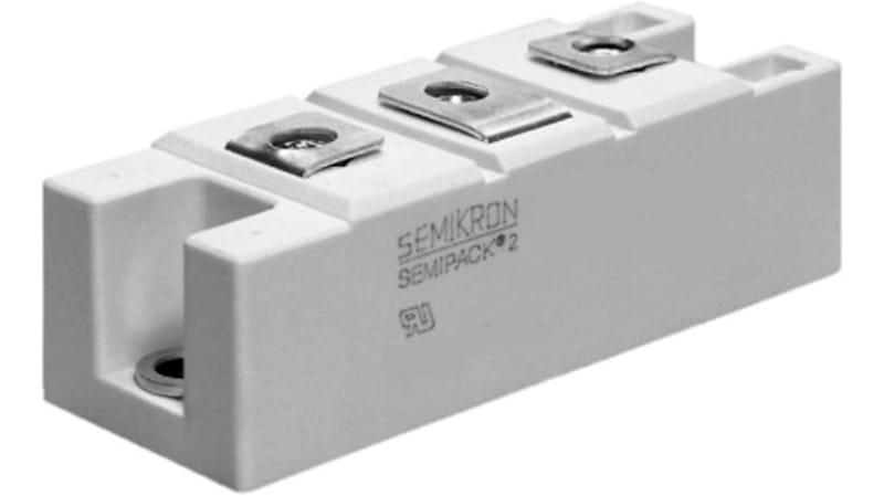 Semikron 1600V 150A, Silicon Junction Diode, 3-Pin A 23 SKKD 162/16