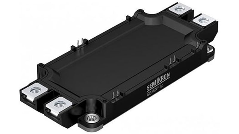 Semikron SEMiX303GB12E4p Series IGBT Module, 469 A 1200 V, 11-Pin SEMiX®3p, Through Hole