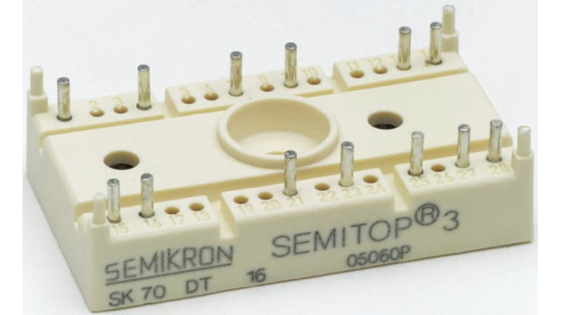 Semikron SK70DT16, Thyristor Module 1600V, 68A 100mA