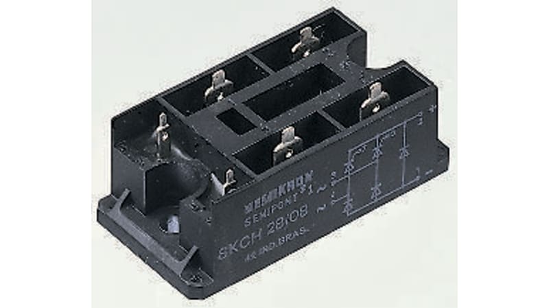 Semikron SKCH 28/12, Controllable Bridge Rectifier 1200V, 30A 100mA