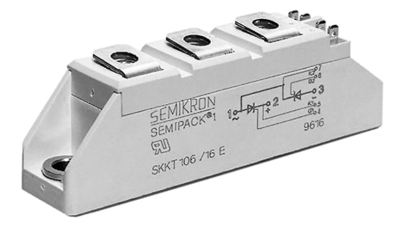 Semikron SKKH 72/16 E, Diode/Thyristor Module SCR 1600V, 70A 150mA