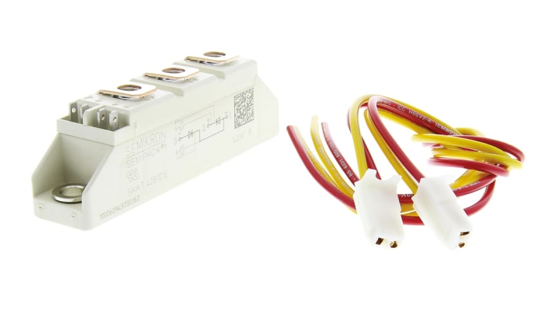 Semikron SKKT 42B12 E, Dual Thyristor Module 1200V, 40A 150mA