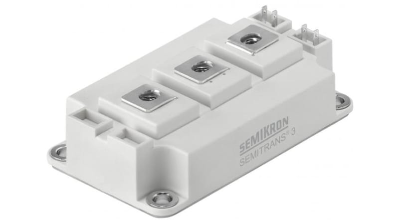 Semikron SKM300GB12T4 Dual IGBT Module, 422 A 1200 V, Panel Mount