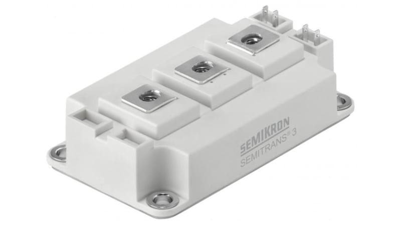 Semikron SKM400GB12T4 Dual IGBT Module, 616 A 1200 V, Panel Mount